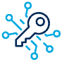 Continuous monitoring system capabilities icon.
