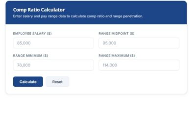 Compa Ratio Calculator: What It Is, the Formula, and How to Use It
