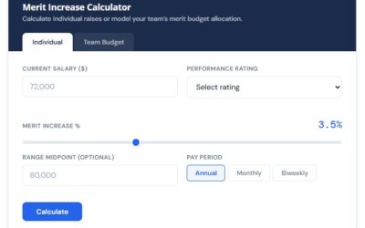 Merit Increase Calculator: Calculate Raises by Performance Rating